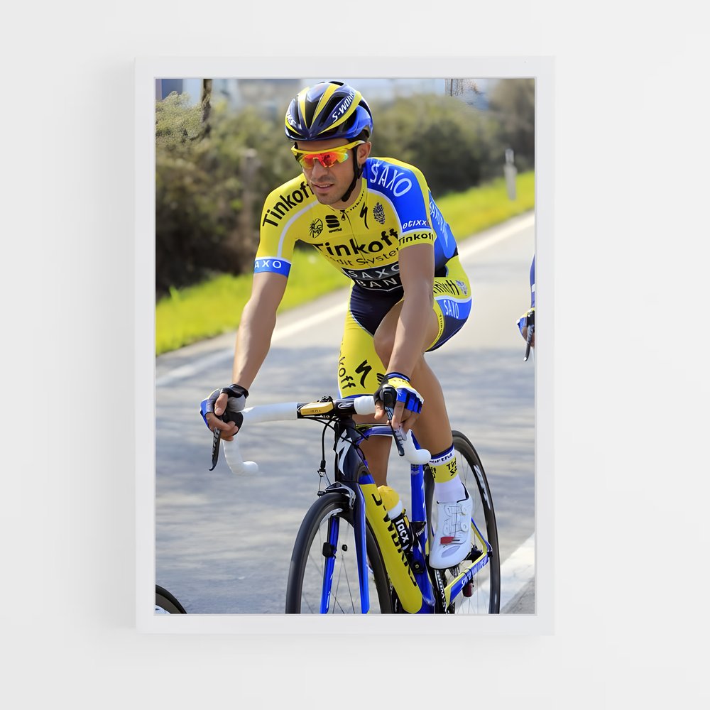 Poster Pédale en Avant – affiche Cyclisme (vue 3)